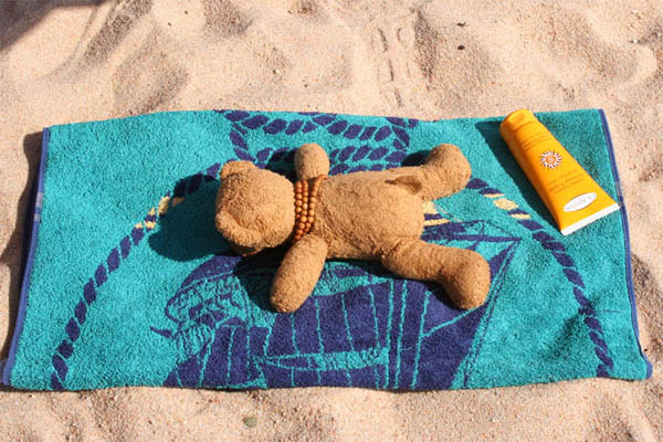 L't, j'aime me reposer sur la plage de l'Isolella.